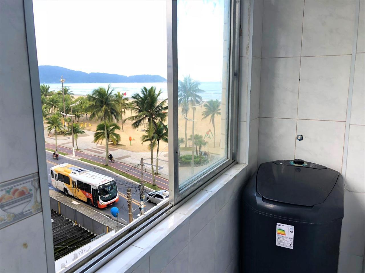 Апартаменты Apto Frente Ao Mar Com Vista Maravilhosa Прая-Гранди Экстерьер фото