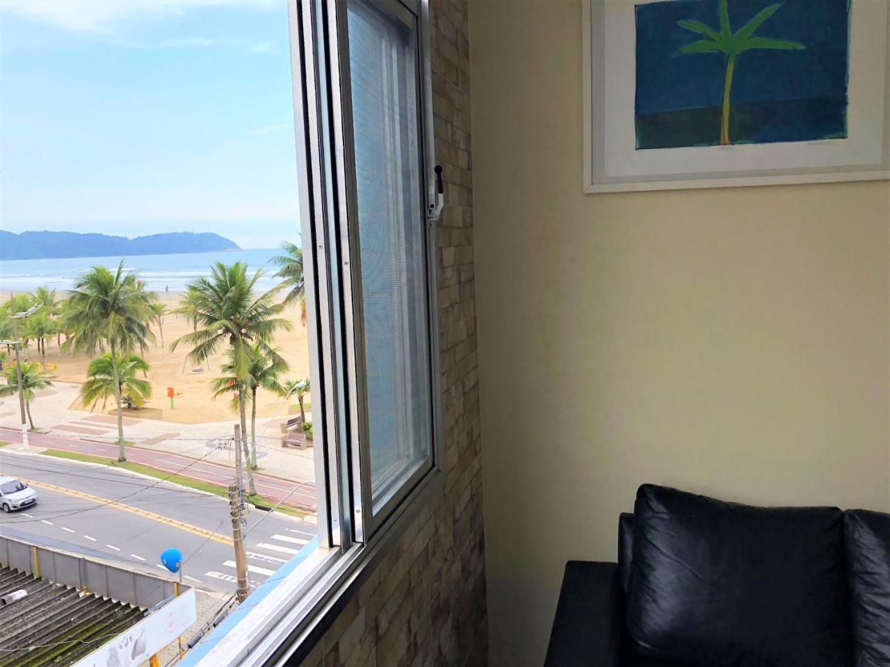 Апартаменты Apto Frente Ao Mar Com Vista Maravilhosa Прая-Гранди Экстерьер фото